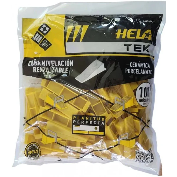 CUÑA NIVELADOR CERAMICA HELA TEK 100U