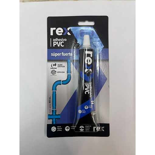 ADHESIVO PVC 60CC REX