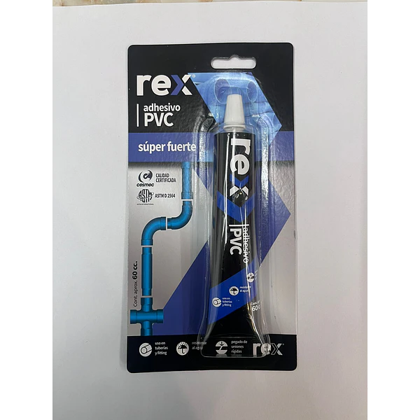 ADHESIVO PVC 60CC REX