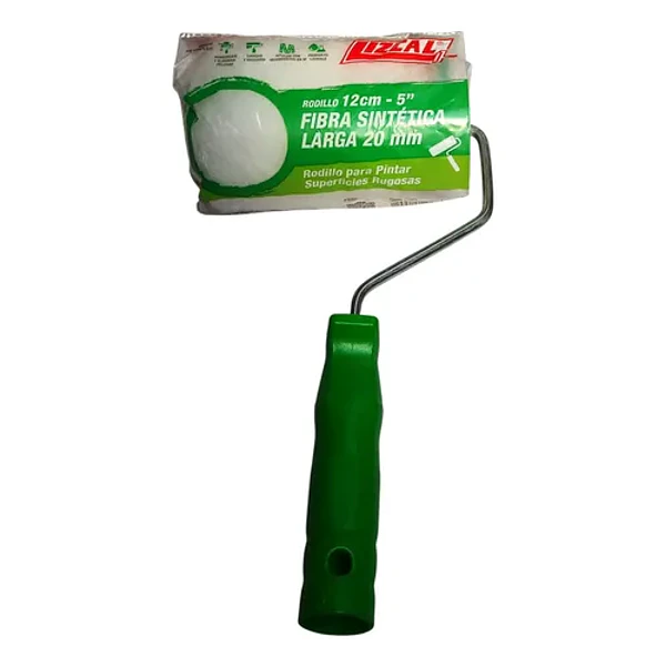 RODILLO FIBRA SINTETICA 12CM 5" 20MM LIZCAL