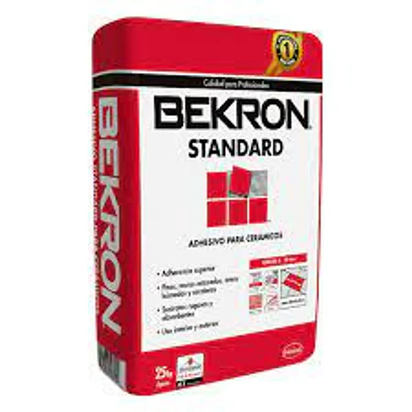 ADHESIVO CERAMICO STANDAR BEKRON 25KG
