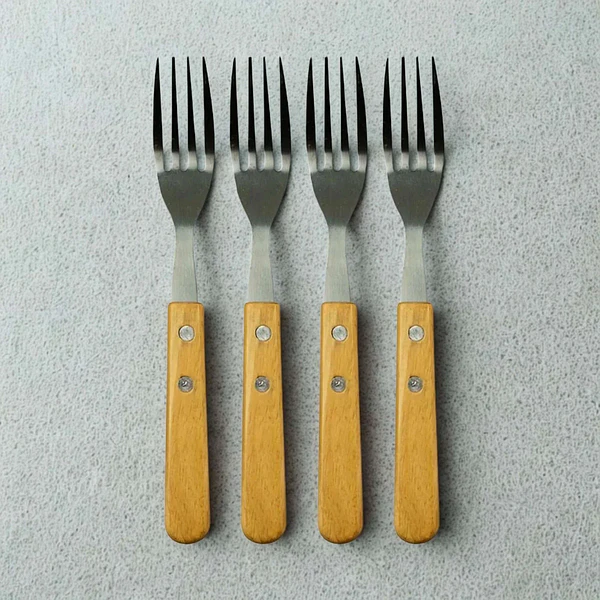SET 4 PIEZAS TENEDORES ASADO