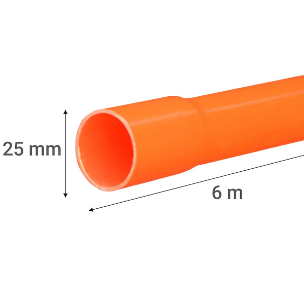 TUBERIA CONDUIT C-III 25MM X 6MT