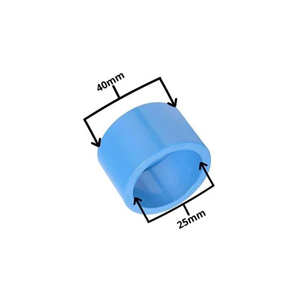 BUJE REDUCCION PVC HIDRAULICO 40MM X 25MM
