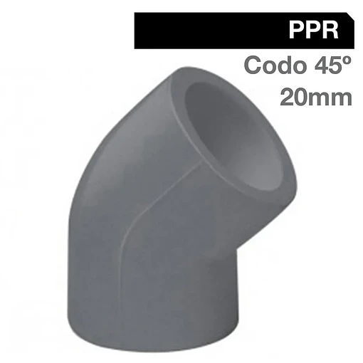 CODO PPR 45° 20MM