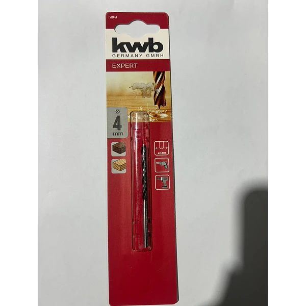 BROCA MADERA KWB 511464 4MM