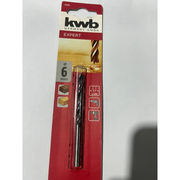 BROCA MADERA KWB 511466 6MM
