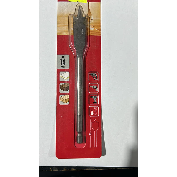BROCA PALETA MADERA 14MM KWB 512414