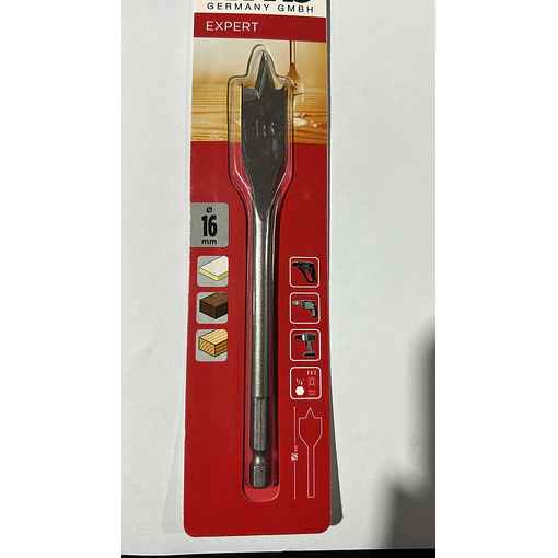 BROCA PALETA MADERA 16MM KWB 512416