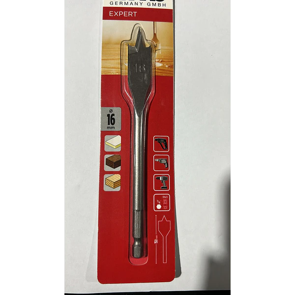 BROCA PALETA MADERA 16MM KWB 512416