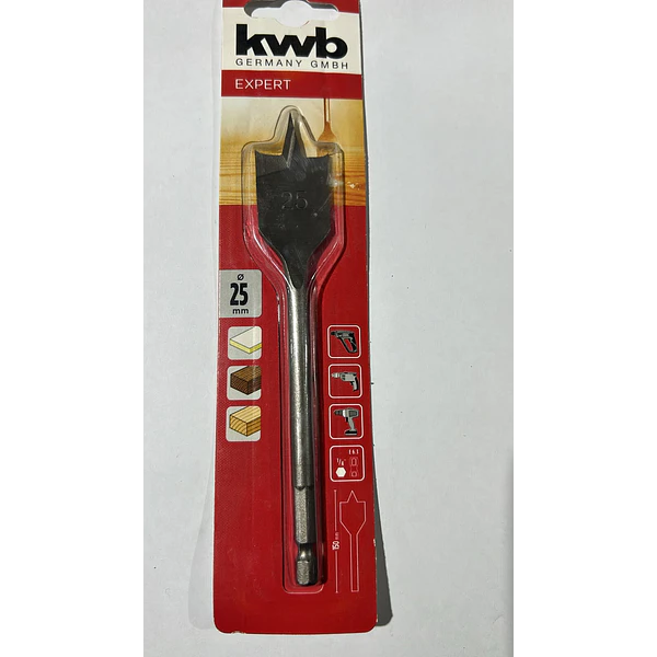 BROCA PALETA MADERA 25MM KWB 512425