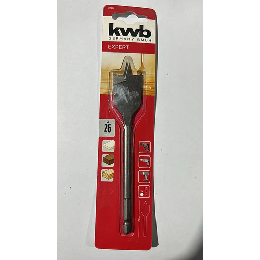 BROCA PALETA MADERA 26MM KWB 512426