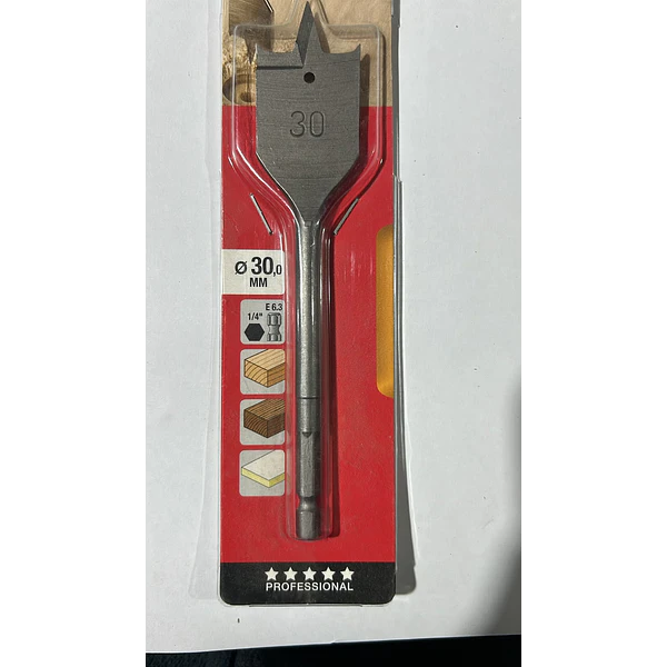 BROCA PALETA MADERA KWB 512430 30MM
