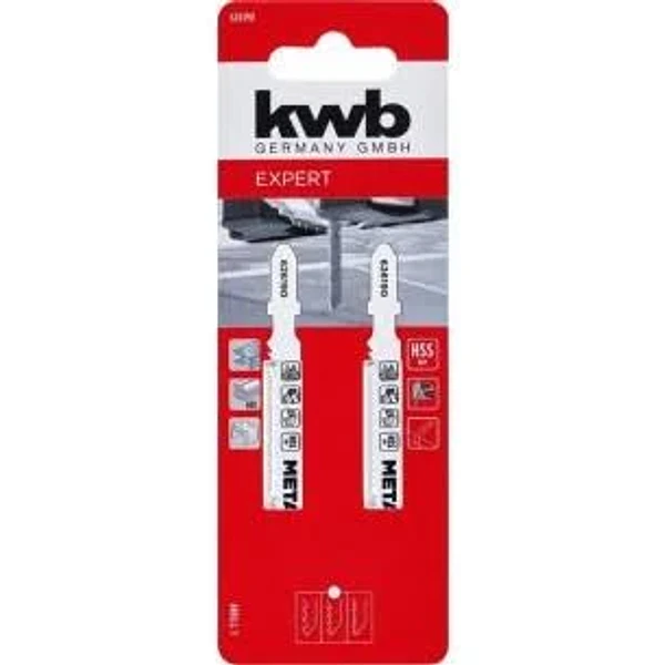 HOJA SIERRA CALADORA METAL KWB 626190 91MM X 2U