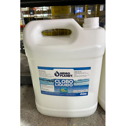 CLORO LIQUIDO 10L HIDROPLANET