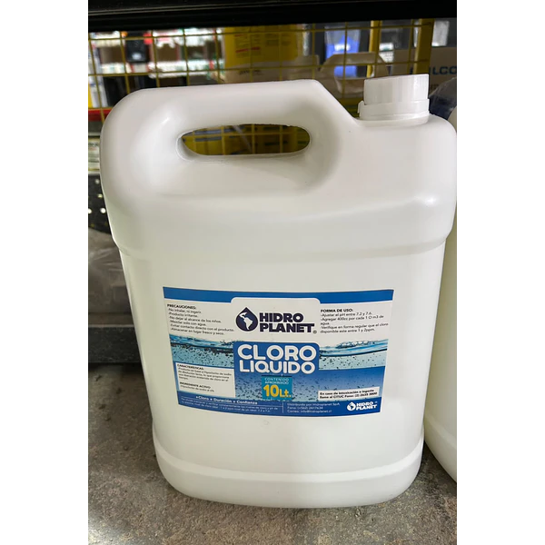CLORO LIQUIDO 10L HIDROPLANET
