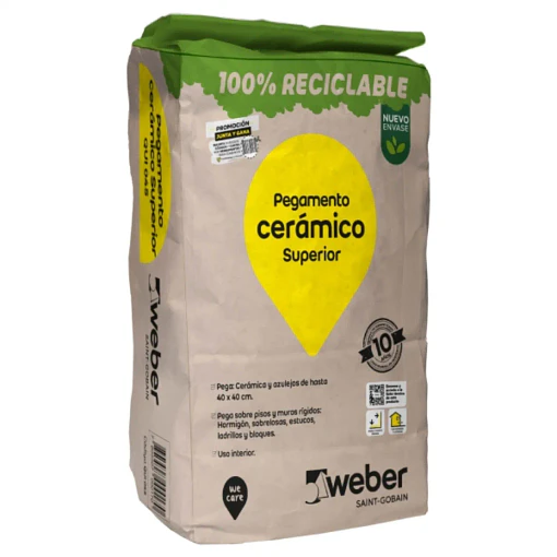 ADHESIVO CERAMICO STANDARD 25KG WEBER