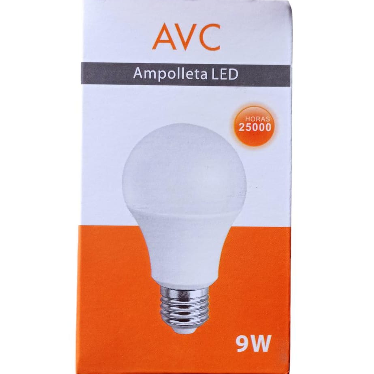 AMPOLLETA LED 9W AVC