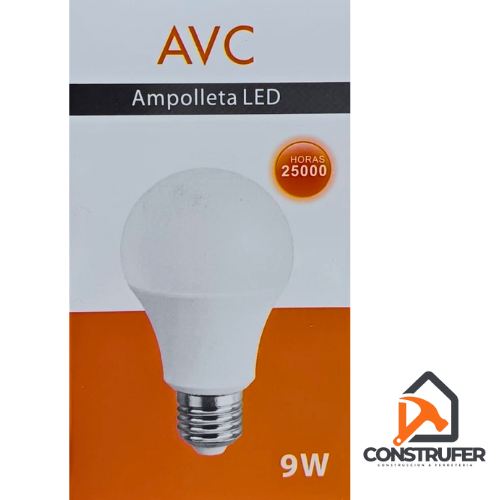 AMPOLLETA LED 9W AVC 2