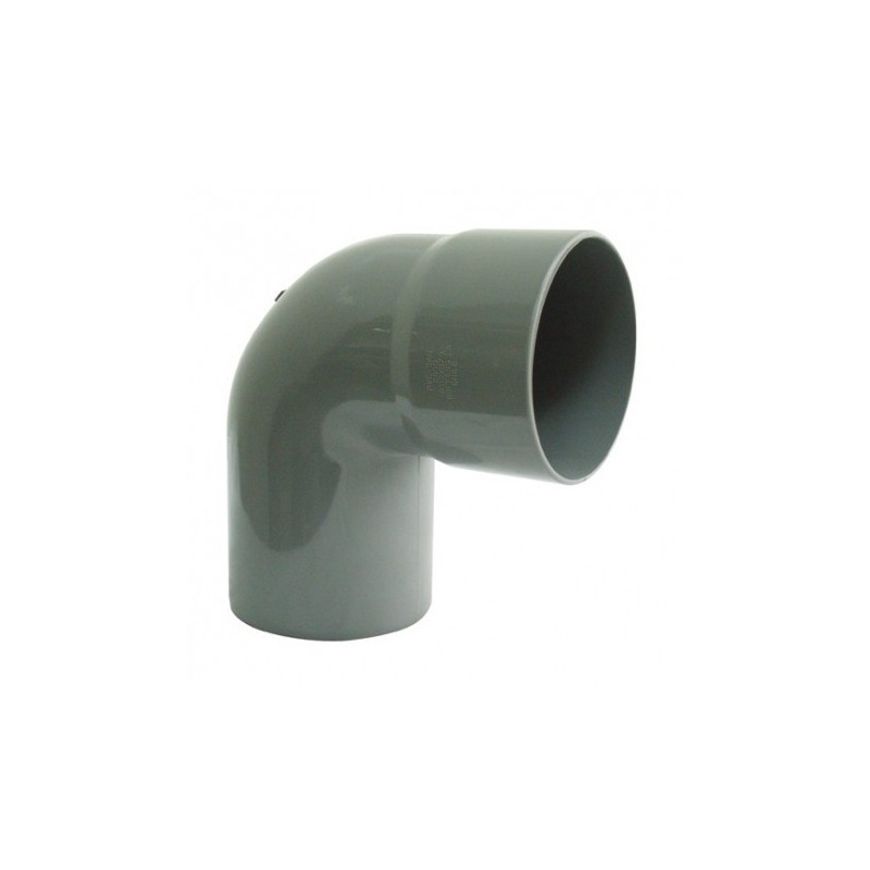 CODO SANITARIO GRIS 110MM  1