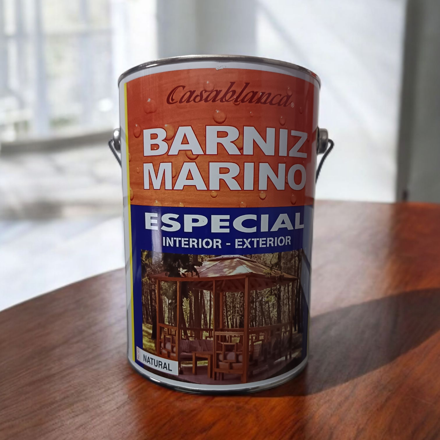 BARNIZ MARINO INTERIOR EXTERIOR CASABLANCA NATURAL  GALÓN  1