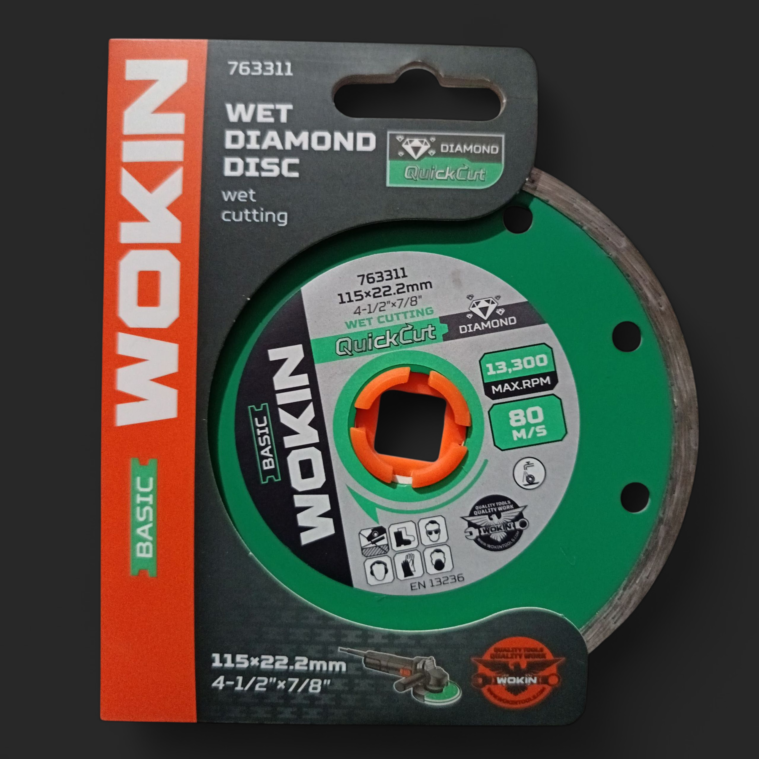 Disco Diamantado Continuo 4 1/2