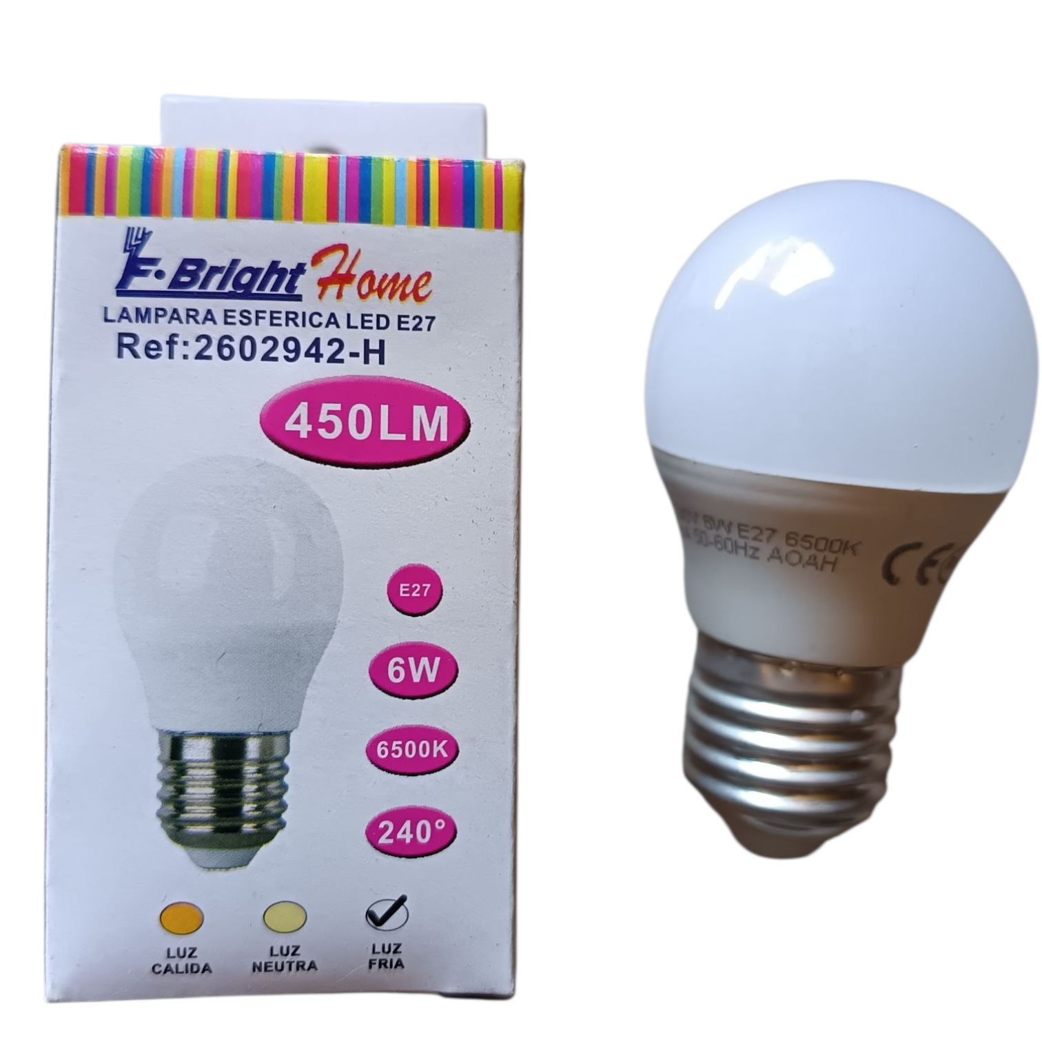 AMPOLLETA FOTOCELDA 9W - 6500K 1