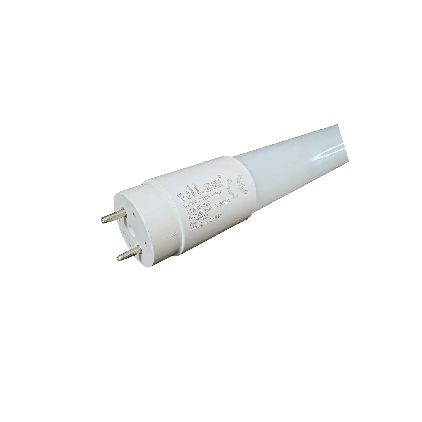 TUBO LED VELLMAX 0.6M 9W 6000K VL-T8GL60-9W 1