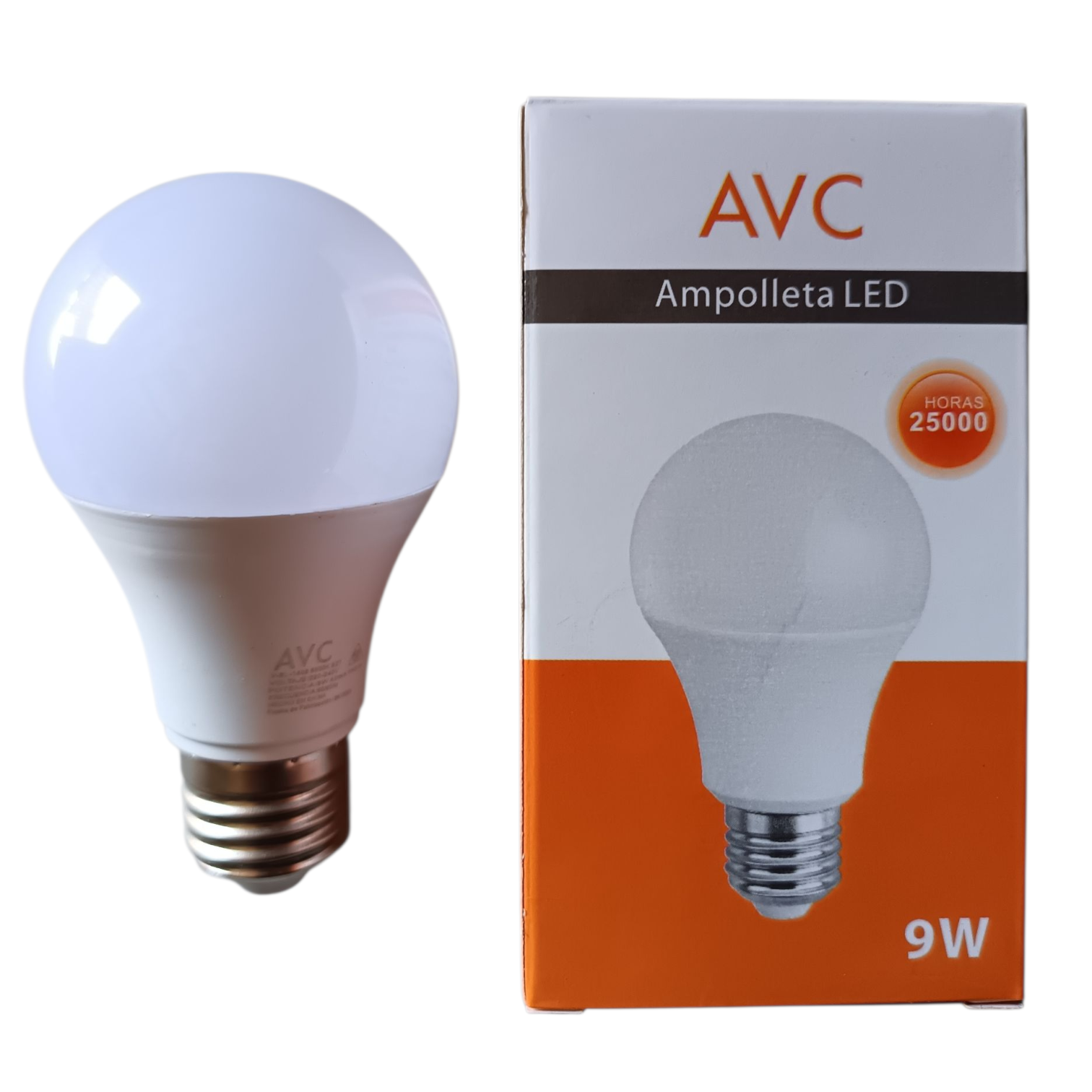 AMPOLLETA LED 9W AVC 1