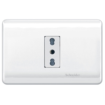 ENCHUFE GENESIS TOMA CORRIENTE 10/16A 2P+T - BLANCO 1