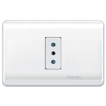 ENCHUFE MARISIO BLANCO  10A 2P+T  1