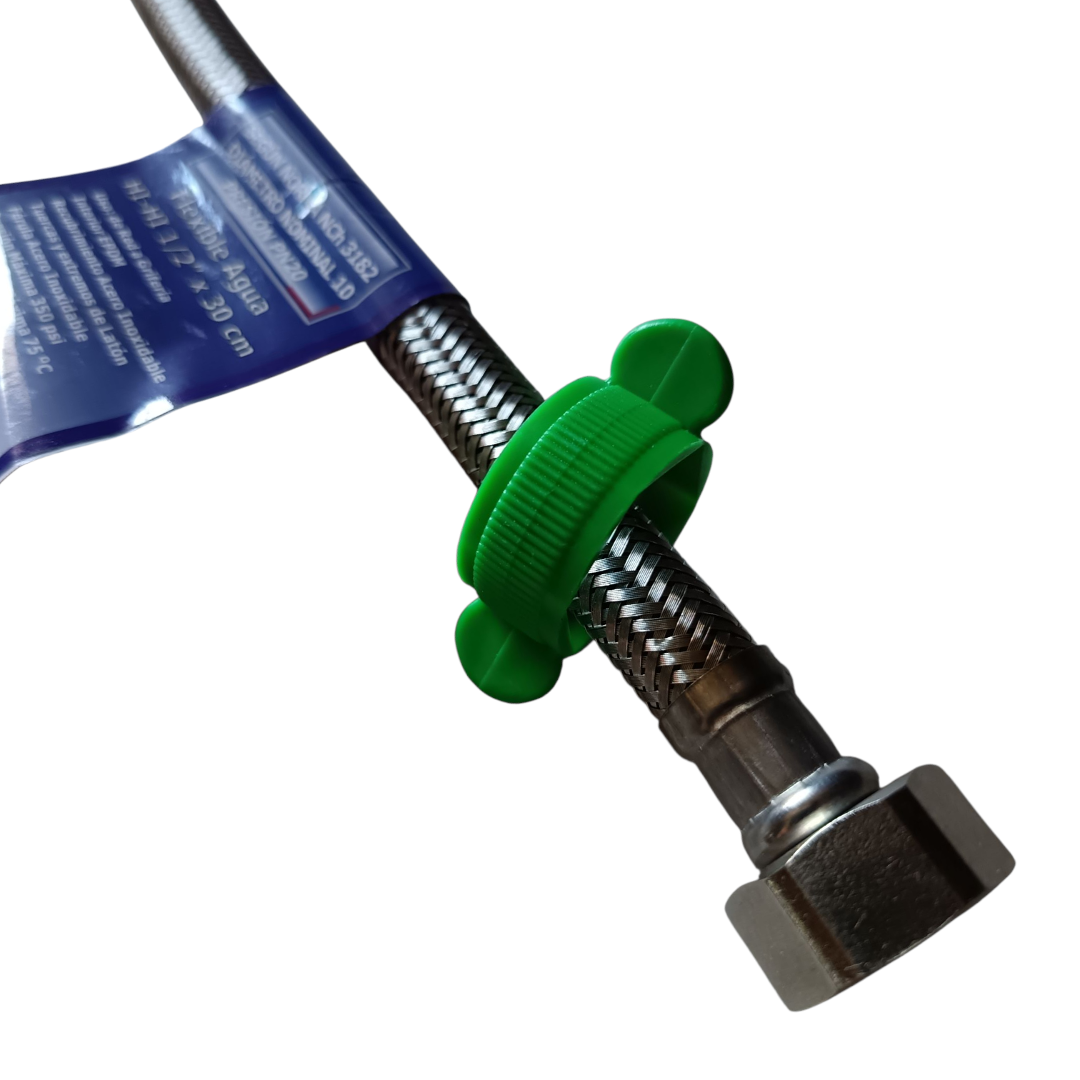 FLEXIBLE AGUA 1/2 HI-HI ACERO INOX 2