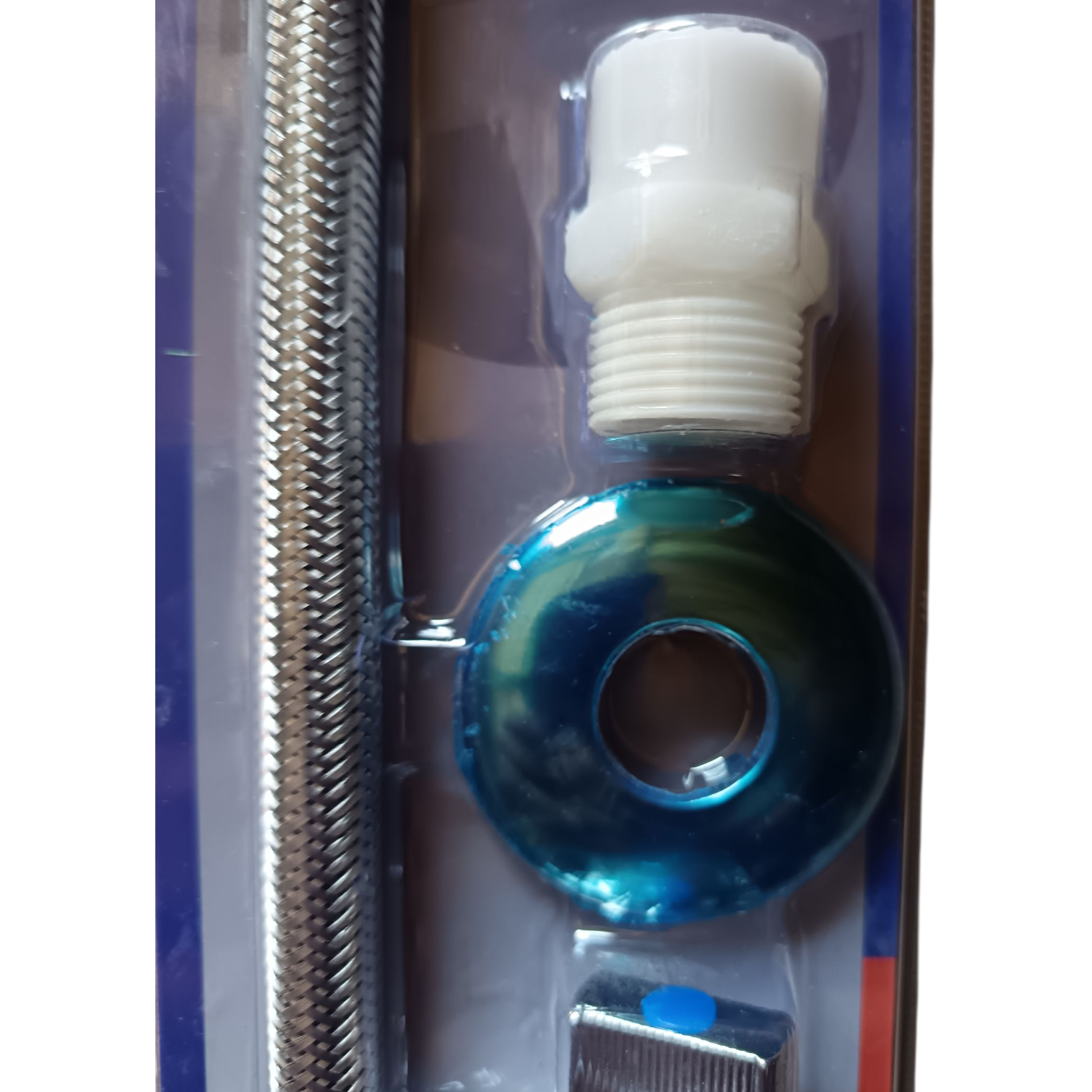 LLAVE ANGULAR C/FLEX DISPLAY 35 CM  2