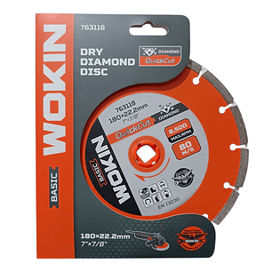 DISCO DIAMANTADO SEGMENTADO 7x7/8 WOKIN