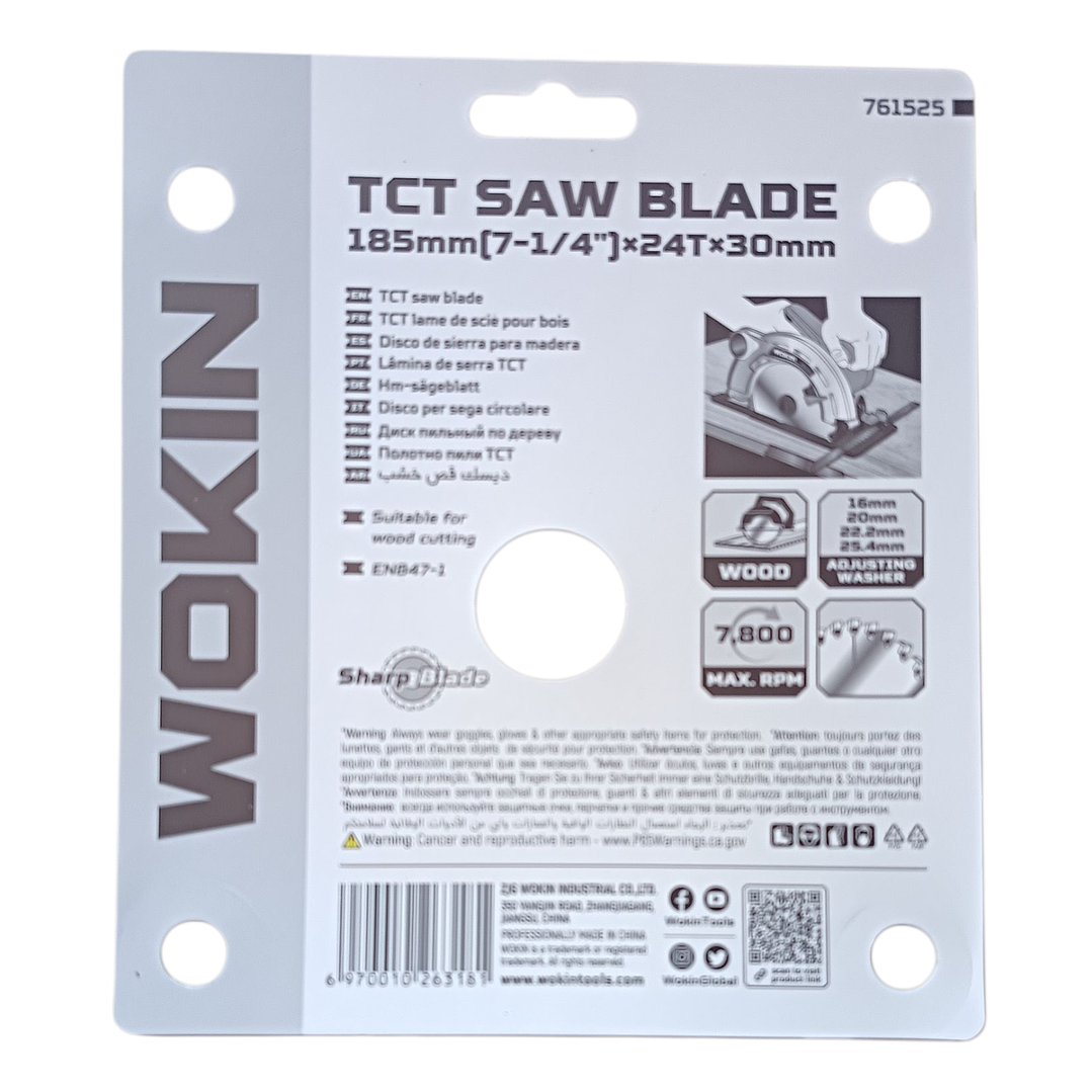 DISCO CORTE MADERA 7 1/4