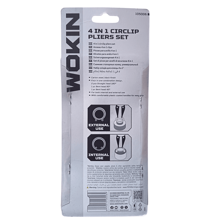 PINZA SACA CHAVETAS, SEGUROS 4 EN 1 4