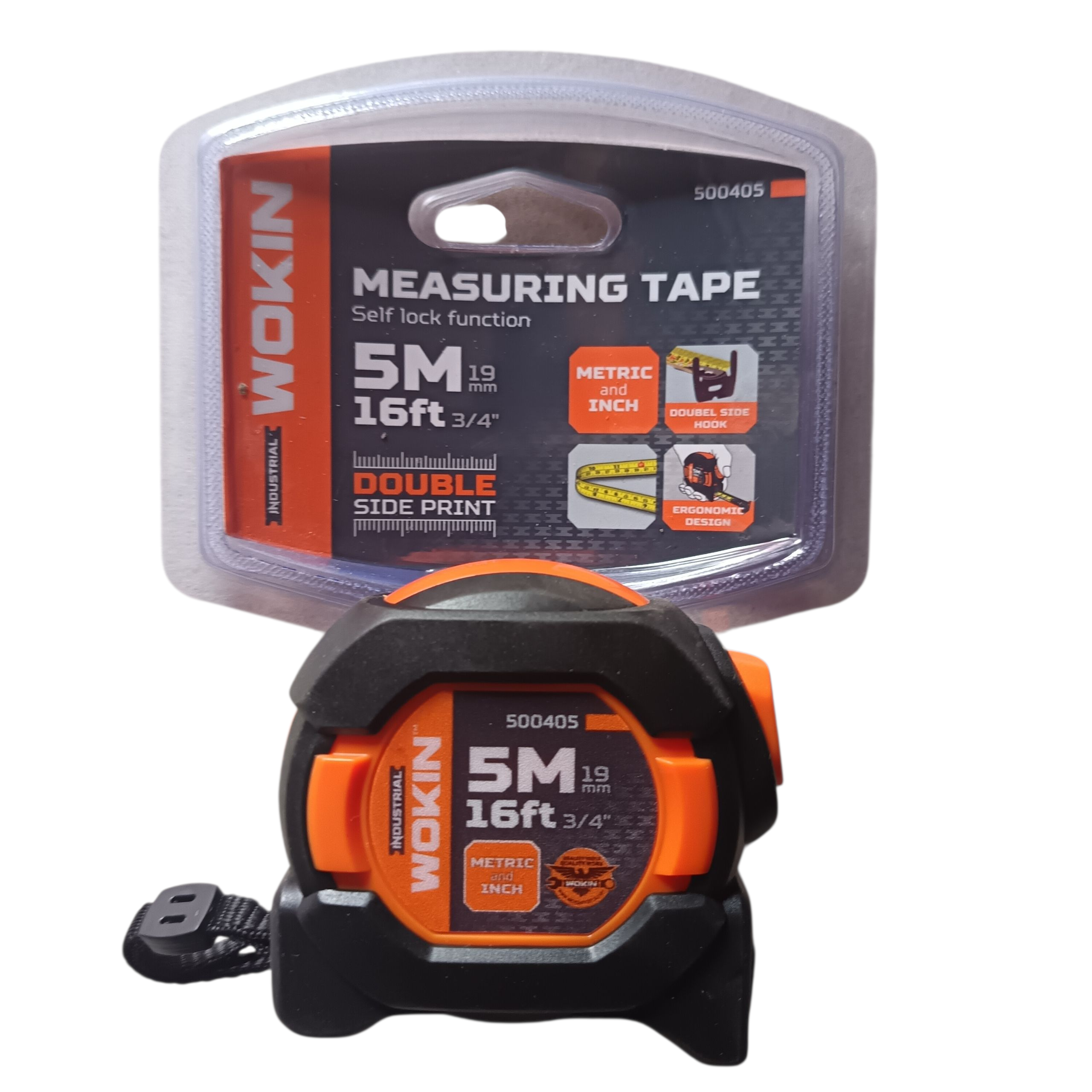 HUINCHA DE MEDIR 5MT X 19MM WOKIN 1