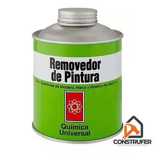 Removedor de Pintura 1/2 Litro Química Universal | Potente para Latex, Óleo y Esmaltes
