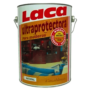 Laca Brillante para Madera a la Piroxilina | Terminación Transparente (Galón)