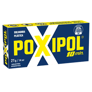 Poxipol® 10 Min Metálico 21g/14ml 