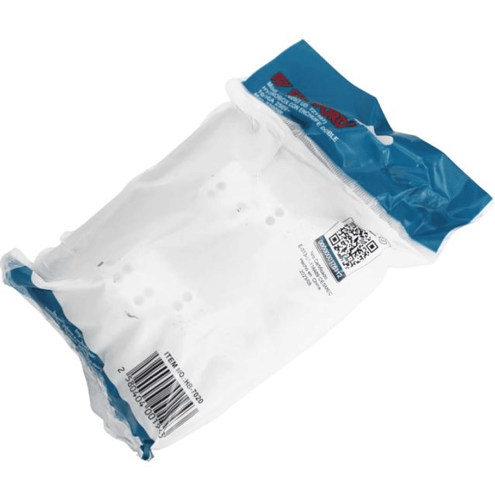 Hydrobox Embutido con Enchufe Tomacorriente Doble 10/16A Stanford 4