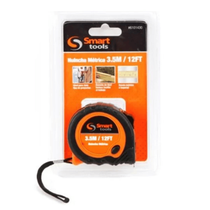 Huincha Medir 3.5 Mts x 16 mm. C/Plástica Smart Tools 1