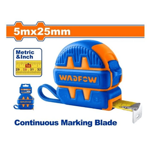 Huincha Cinta Métrica de Acero 5mx25mm Wadfow