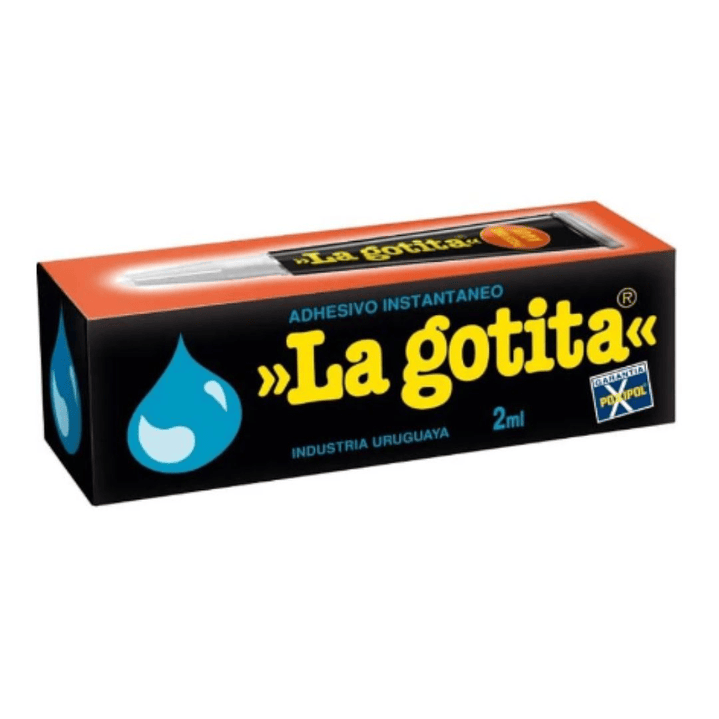La Gotita Adhesivo Instantáneo 2ml Pegamento Súper Fuerte  1