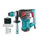 Rotomartillo 1500W SDS-PLUS + 3 Brocas + Punto + Cincel+ Escobilla Total TH1153216 - Miniatura 1