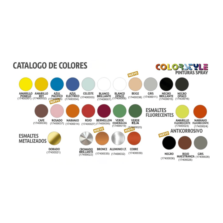 Pintura Spray Esmalte Sintético Color Style 400ml  2