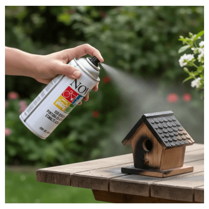 Pintura Acrílica en Aerosol NOW Uso General – Interior y Exterior | Secado Rápido 3