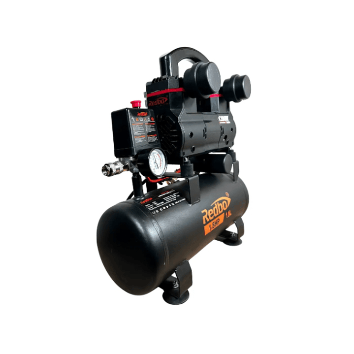 Compresor de Aire Silencioso 10L ACN-1280 Redbo 4