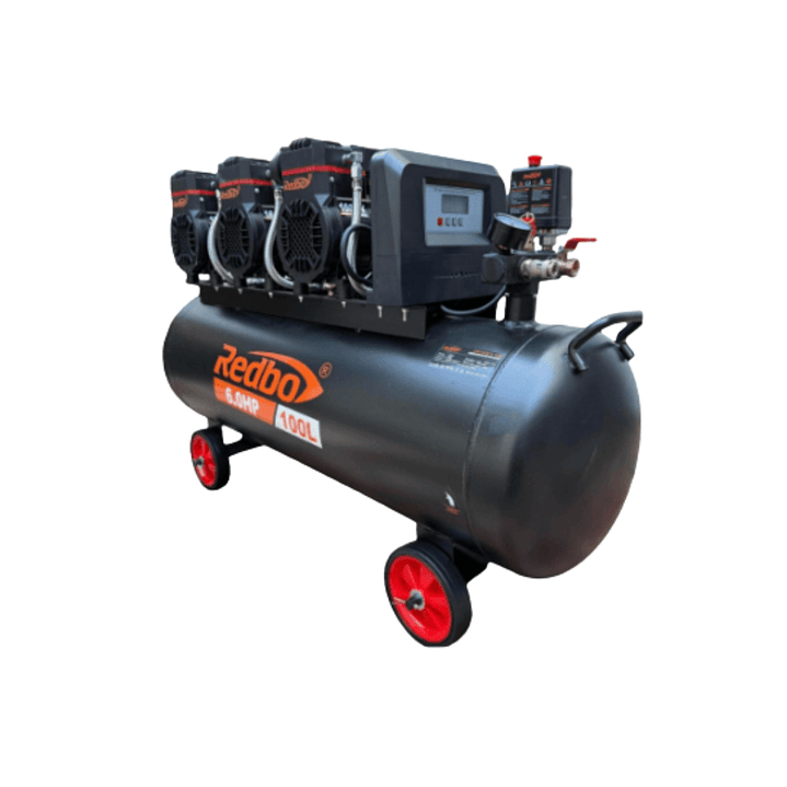 Compresor de Aire Silencioso Industrial 100L ACN-1600*3 Redbo 1