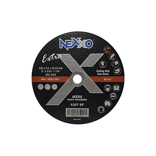 Disco de Corte 9” Acero e Inoxidable Nexxo